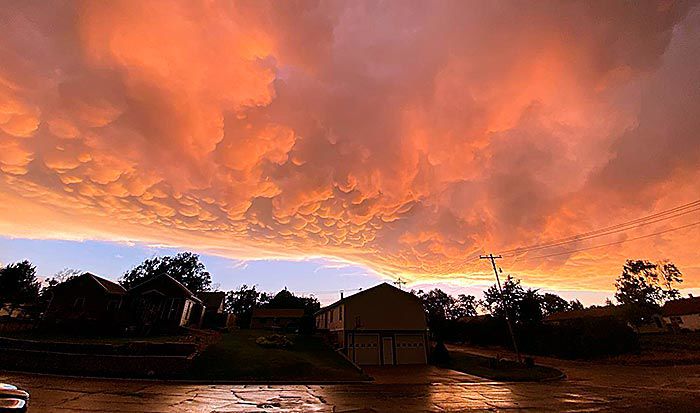Clouds over Wauneta